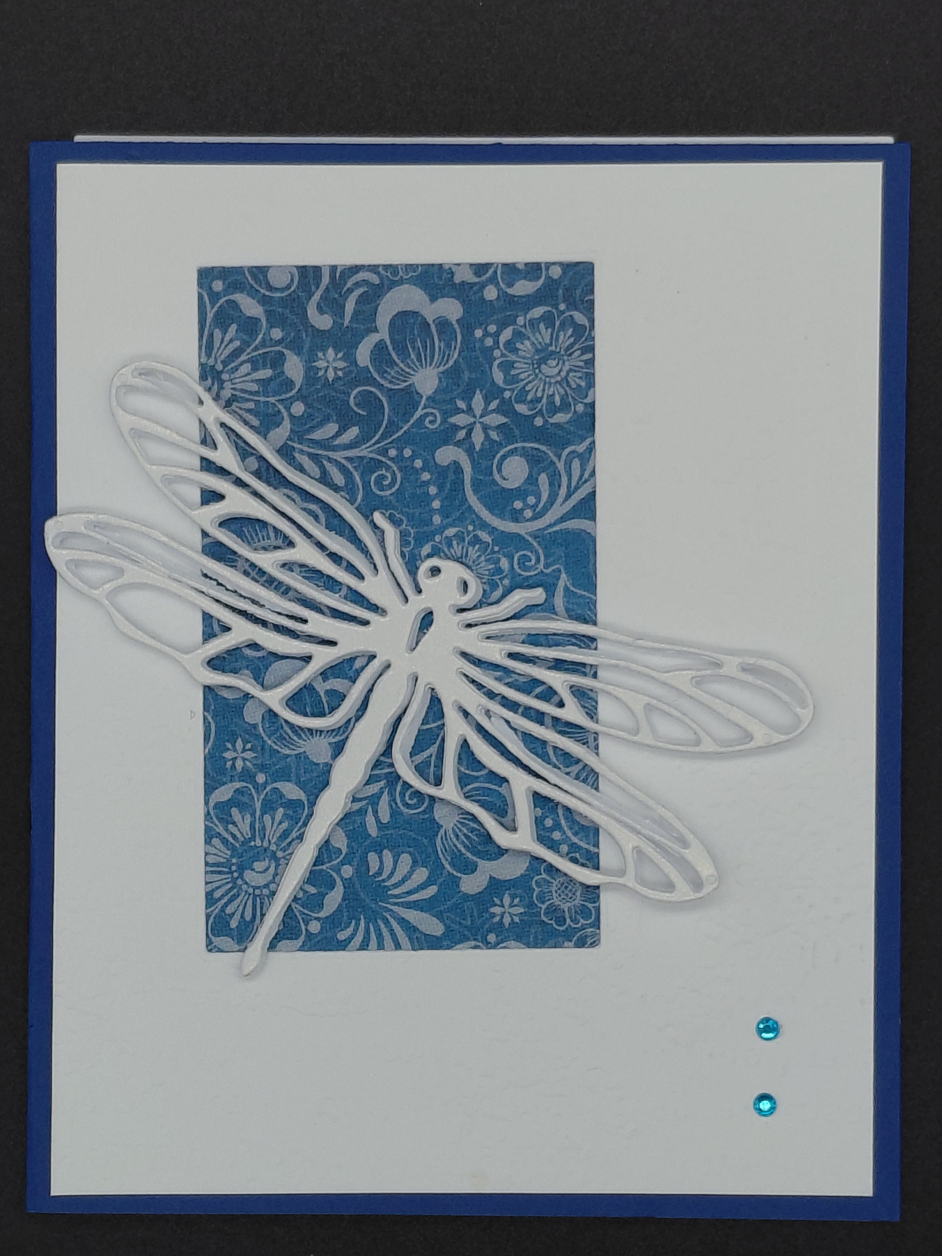 Get Well Blue Dragonfly