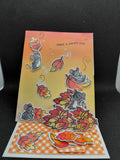 Autumn Mice Easel