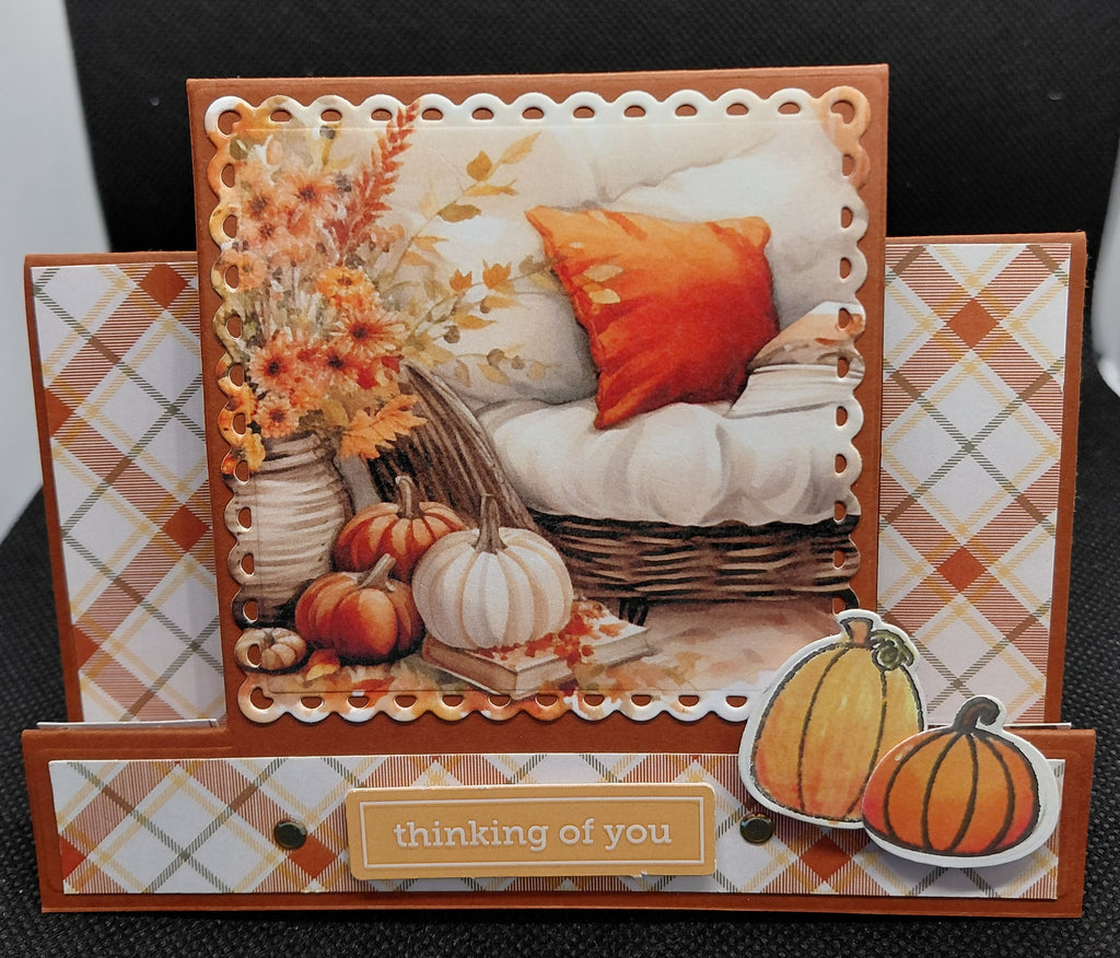 Autumn Porch Step