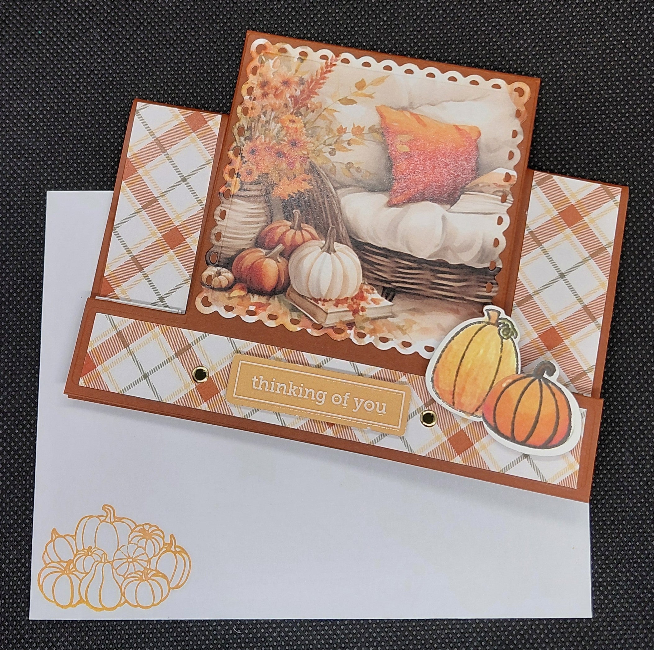Autumn Porch Step