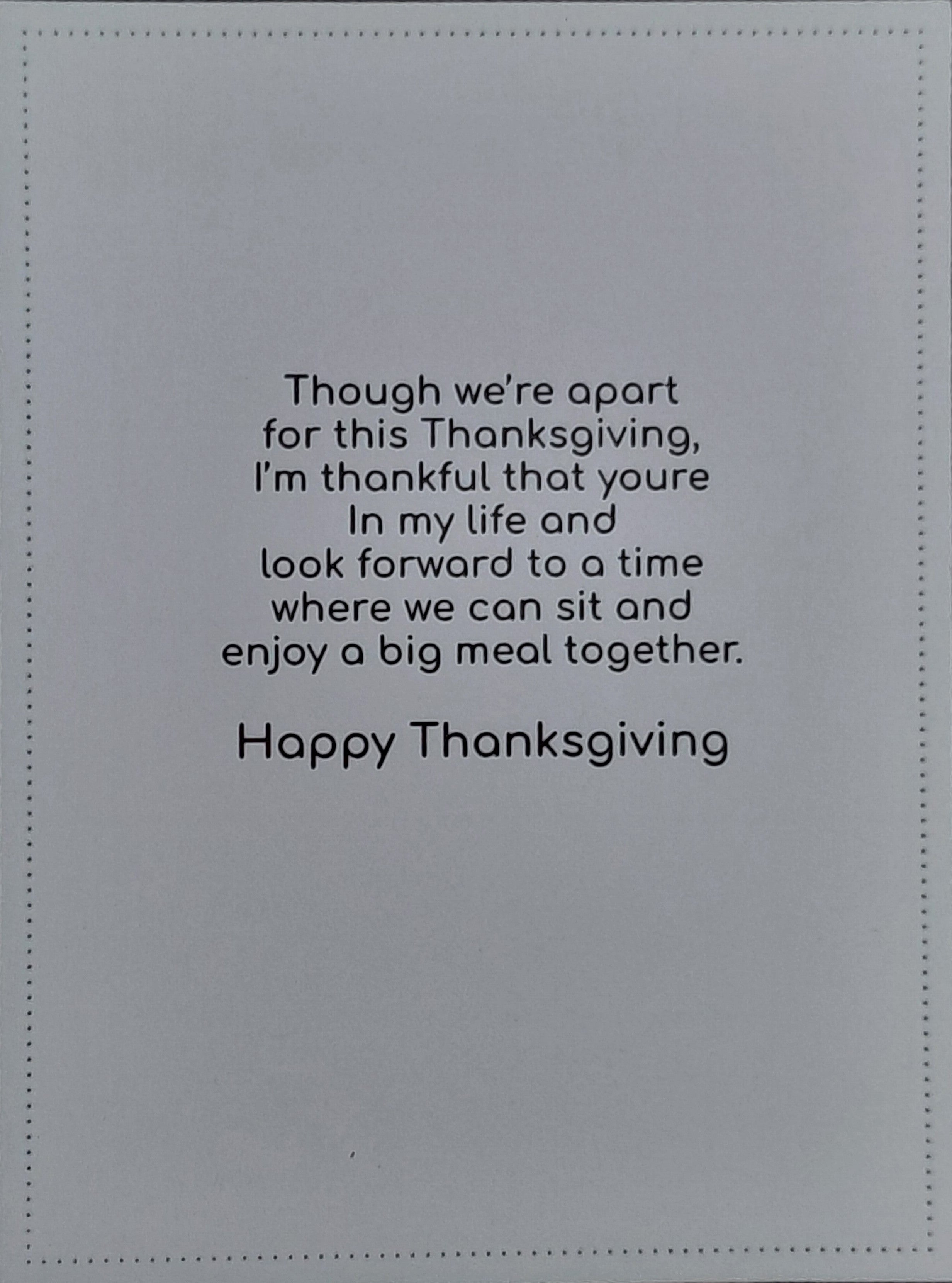 Thanksgiving Pumpkin